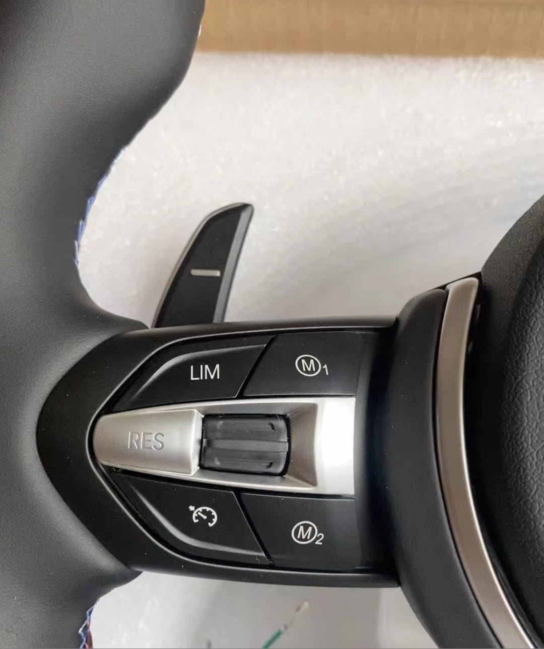Premium Leather Steering Wheel For BMW