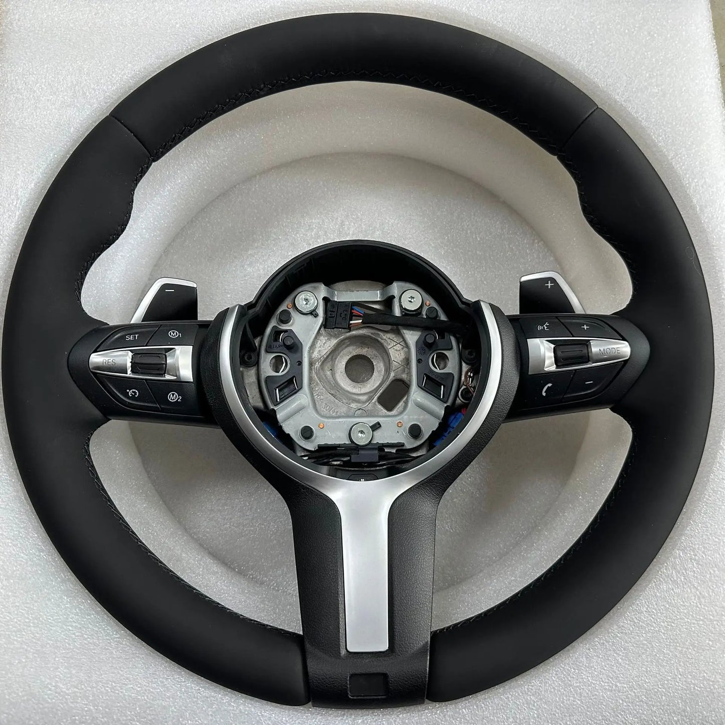 Premium Leather Steering Wheel For BMW