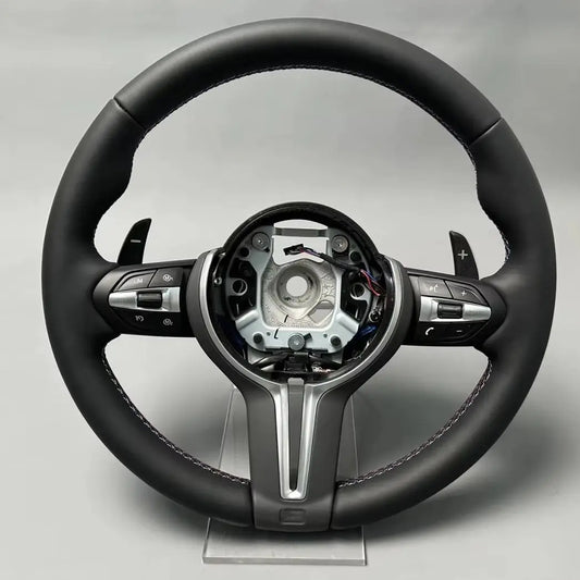Premium Leather Steering Wheel For BMW