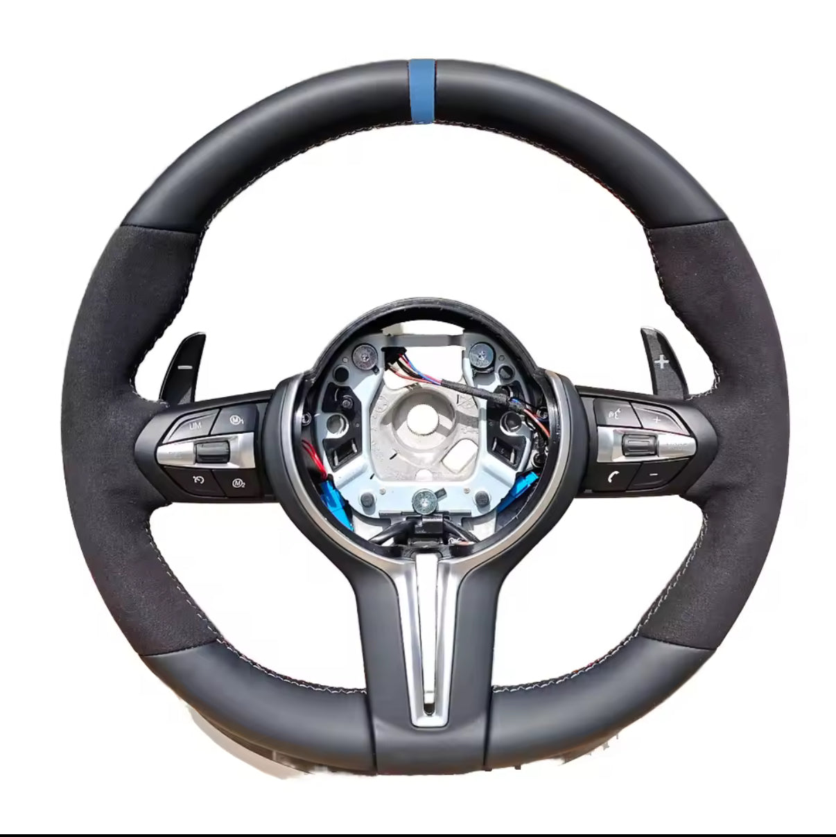 Premium Leather Steering Wheel For BMW